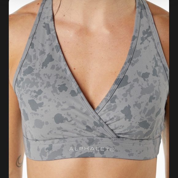 Alphalete Surface Wrap Sports Bra - Picture 3 of 4